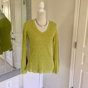 Talbots Pima cotton top cardigan